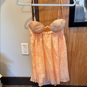 Orange Paisley Women's Sleepwear